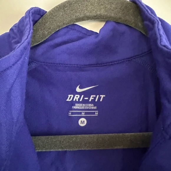 Nike Royal Blue Dri-FIT Pullover - Picture 2 of 2